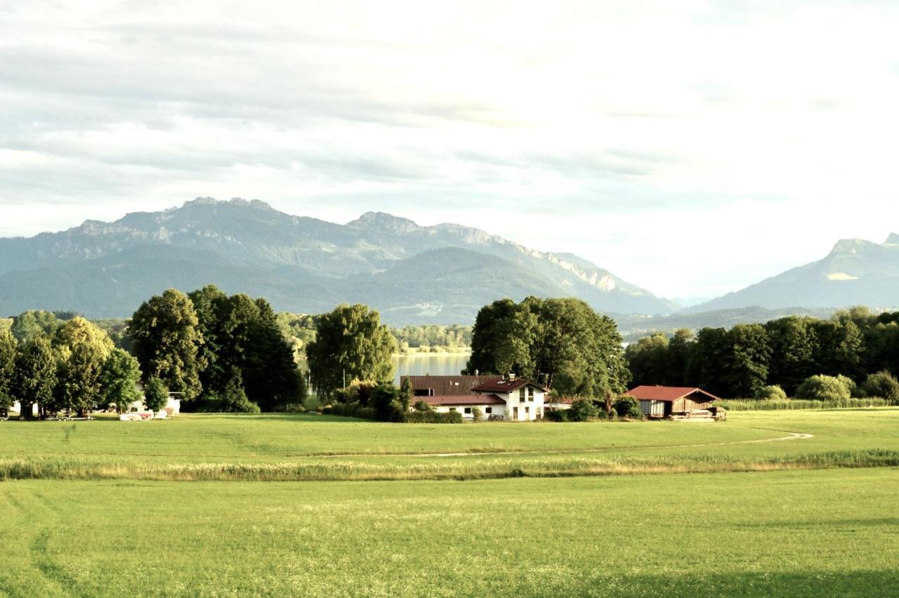 Ferienwohnung Chiemseealpenblick Breitbrunn am Chiemsee Exteriér fotografie